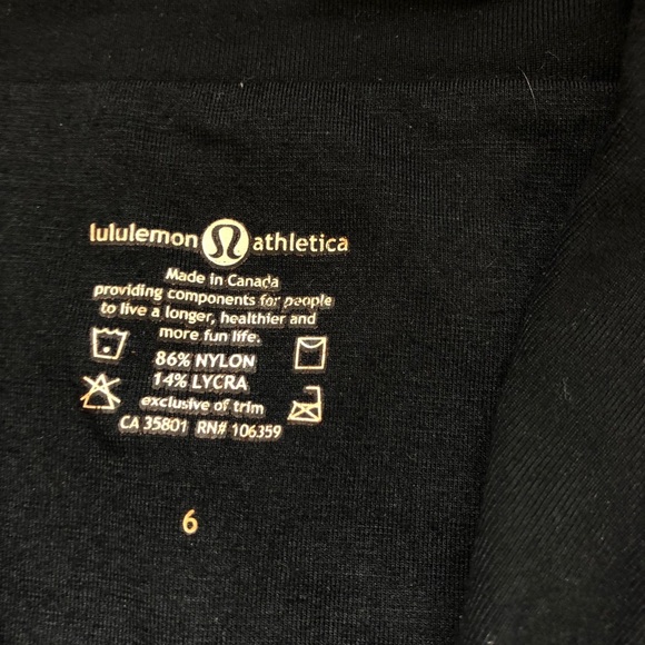 Lulu lemon top - Picture 3 of 5